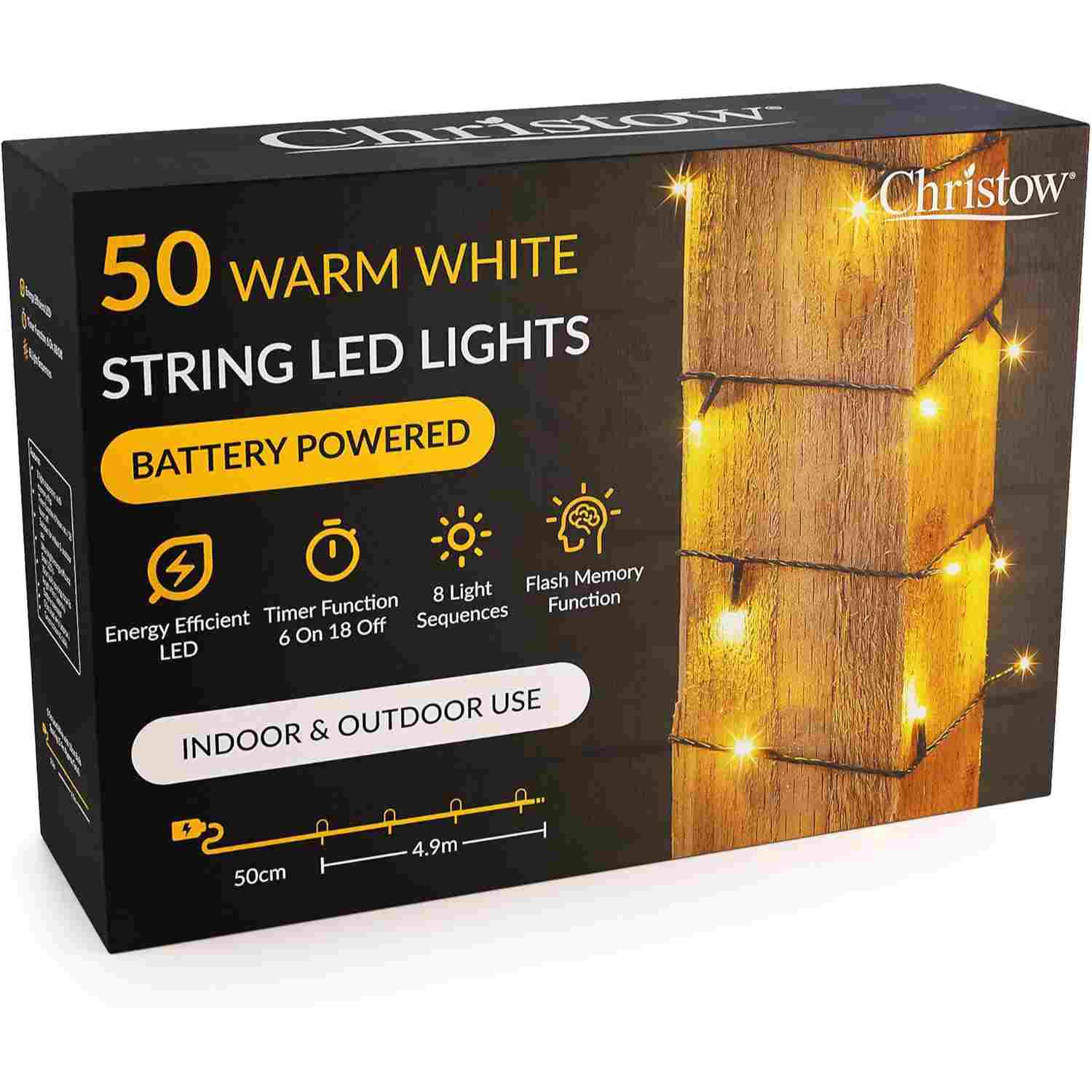 warm led string lights