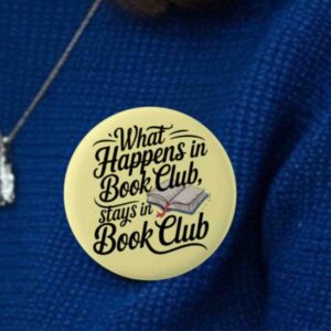 bookclub pin badge