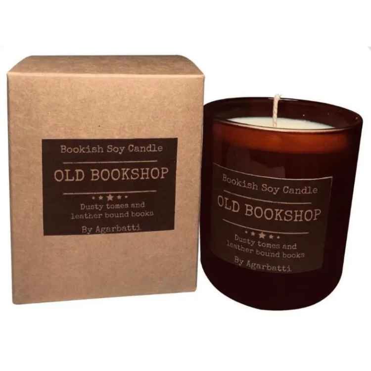 bookish scented candle