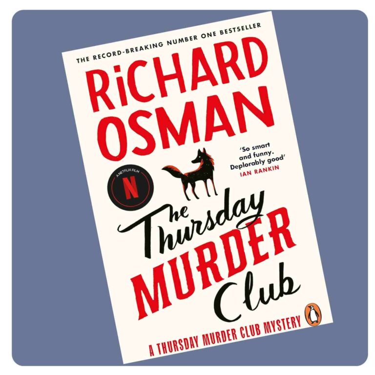 The Thursday Murder Club by Richard Osman - bookclub notes
