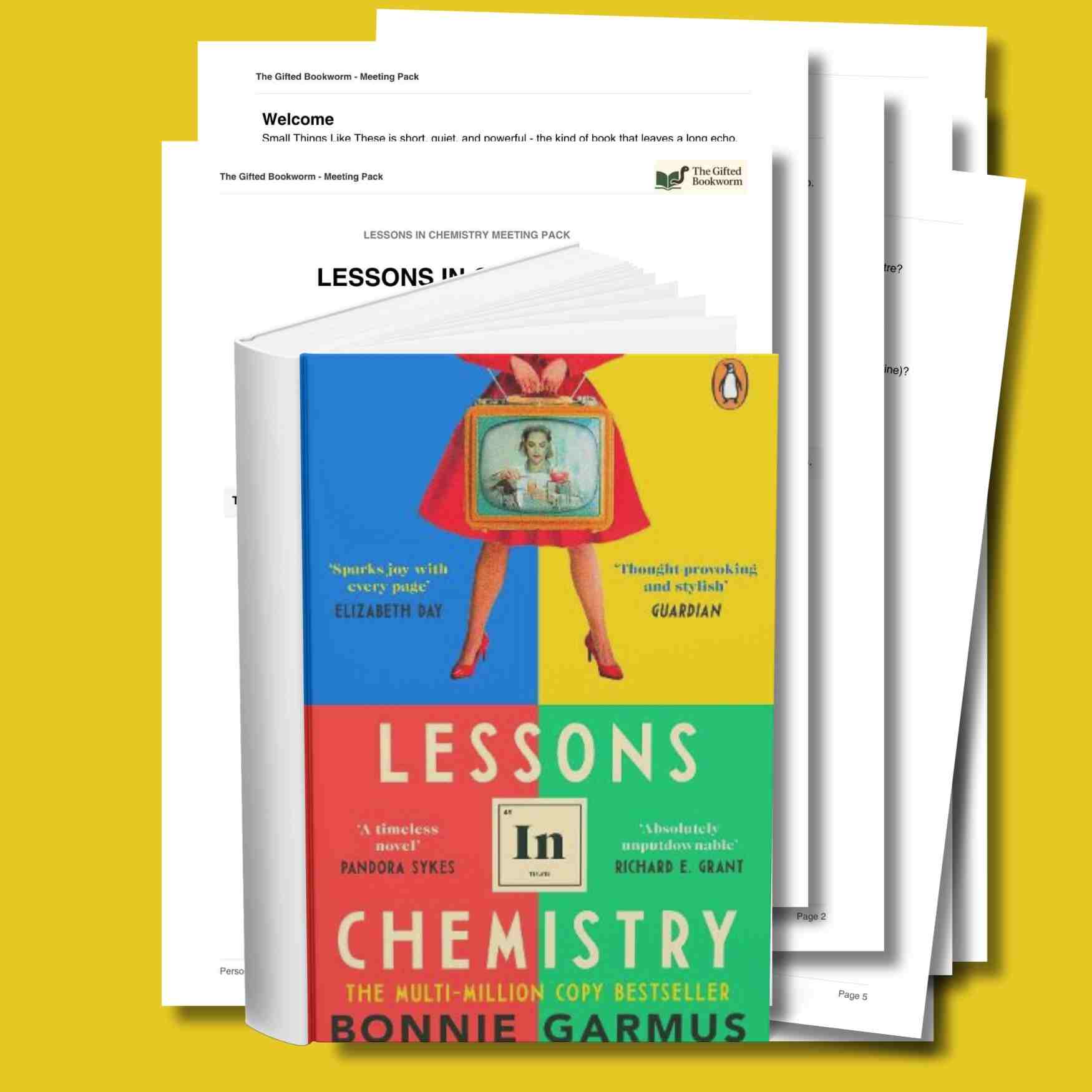 Lessons in Chemistry discussion guide Lessons in Chemistry book