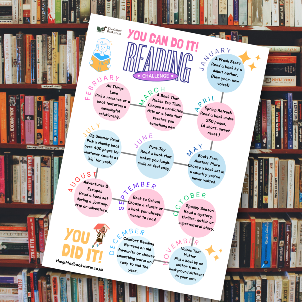 book 12 month reading challenge