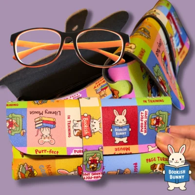 glasses case for book lovers