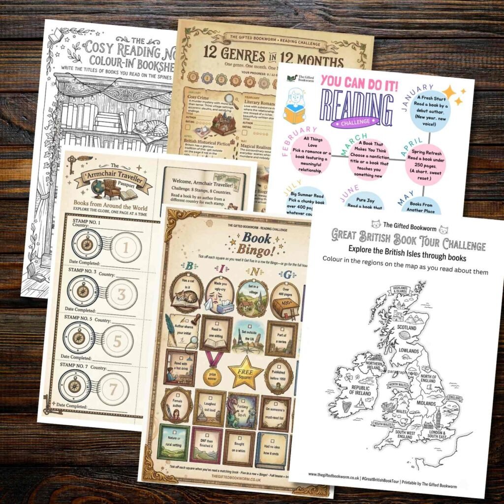 Best Book Club Books for 2026: 20 Brilliant Reads for UK Reading Groups printable book challenge bundle