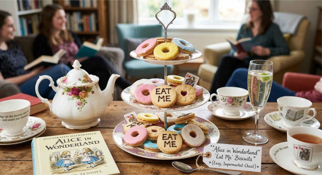 Plot Twists & Pretzels: Easy, Literary-Themed Snacks for Your Next Book Club eat me biscuits