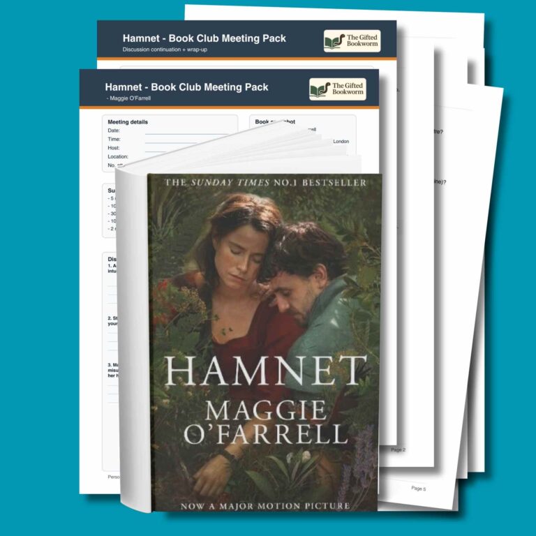 Hamnet (Maggie O’Farrell) — Book Club Discussion Guide Bookclub meeting pack for Hamnet