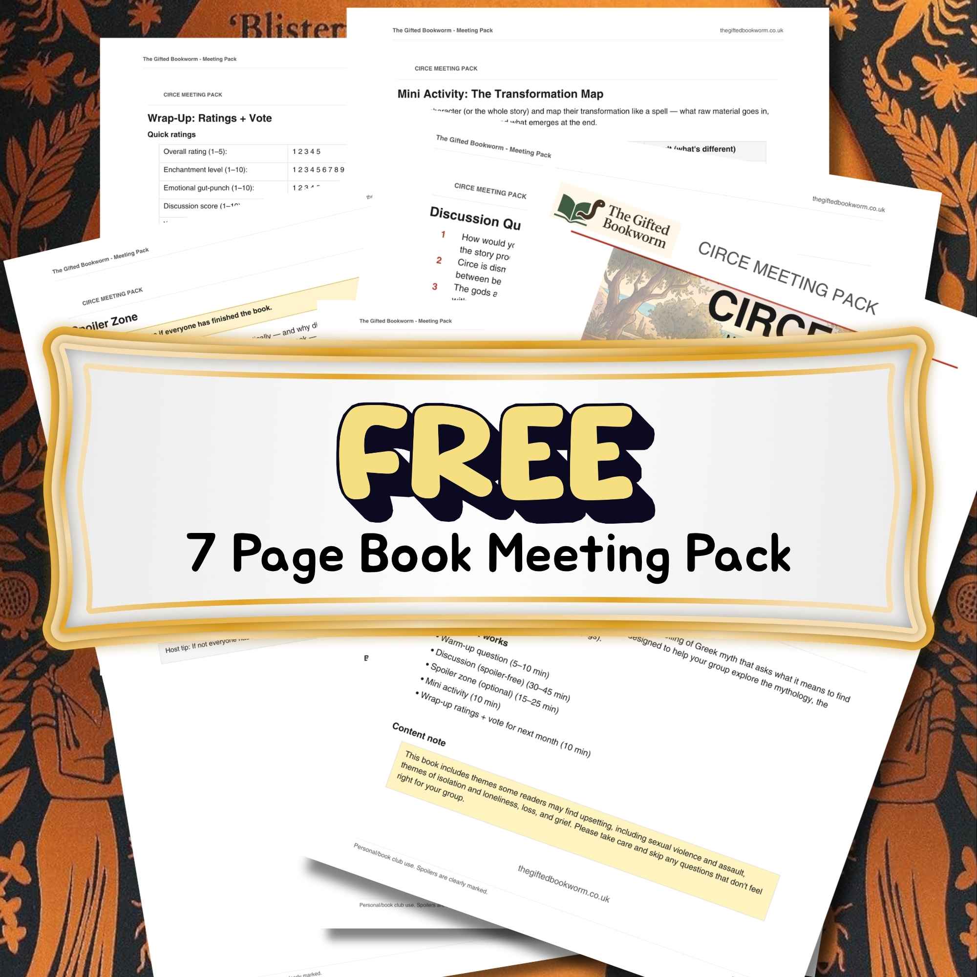 Freebie Printables free meeting pack