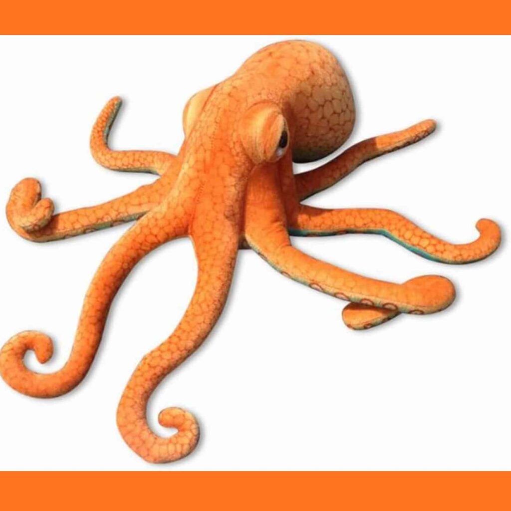 Remarkably Bright Creatures - Shelby Van Pelt cuddley octopus - Realistic Octopus Plush